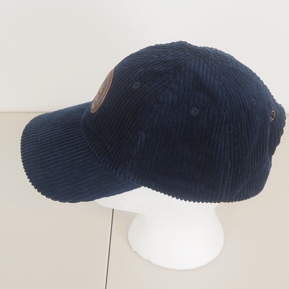 Disney Mickey Mouse Blue Corduroy Disney Parks Baseball Hat Adjustable Snap Back - Picture 3 of 10